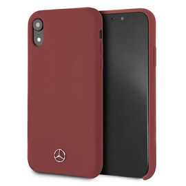 Mercedes MEHCI61SILRE iPhone Xr czerwony/red hardcase Silicone Line | Techbox