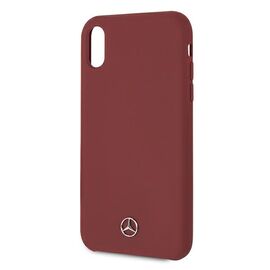 Mercedes MEHCI61SILRE iPhone Xr czerwony/red hardcase Silicone Line | Techbox