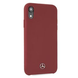 Mercedes MEHCI61SILRE iPhone Xr czerwony/red hardcase Silicone Line | Techbox