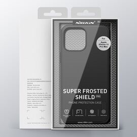 Nillkin Super Frosted Shield Case + kickstand for iPhone 13 Pro Max blue - Apple Cases - Cases - Techbox