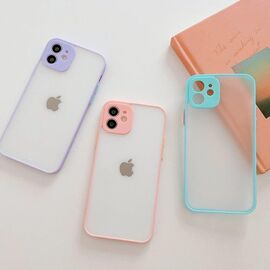 Milky Case silicone flexible translucent case for Samsung Galaxy A42 5G pink - Samsung Cases - Cases - Techbox