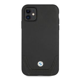 Etui BMW BMHCN61RSWPK iPhone 11 6,1" czarny/black hardcase Leather Perforate - Apple Cases - Cases - Techbox