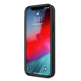 Etui BMW BMHCP12MRSPPR iPhone 12/12 Pro 6,1" czerwony/red hardcase Leather Curve Perforate - Apple Cases - Cases - Techbox
