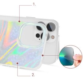 Kingxbar Shell Series luxury elegant phone case for iPhone 13 Pro pearl-mint - Apple Cases - Cases - Techbox
