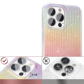 Kingxbar Travel Series luxurious elegant case for iPhone 13 Pro orange (Sunset) - Apple Cases - Cases - Techbox
