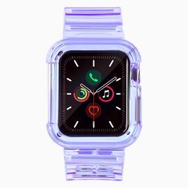 Strap Light Set replacement band strap case for Watch 6 40mm / Watch 5 40mm / Watch 4 40mm / Watch SE 40mm purple - Accessories - Smartwatches & Accessories - Techbox