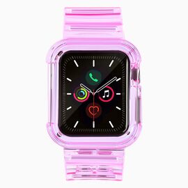 Silicone Band Strap Bracelet Case Strap Light Set for Apple Watch 42mm - Red | Techbox
