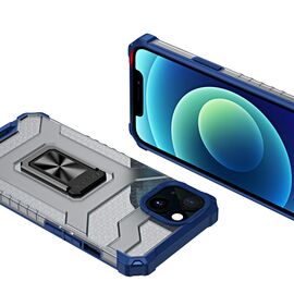 Crystal Ring Case Kickstand Tough Rugged Cover for iPhone 13 mini blue - Apple Cases - Cases - Techbox