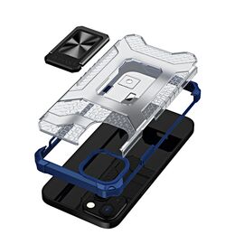 Crystal Ring Case Kickstand Tough Rugged Cover for iPhone 13 mini blue - Apple Cases - Cases - Techbox