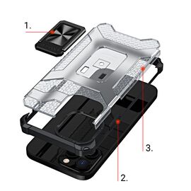 Crystal Ring Case Kickstand Tough Rugged Cover for iPhone 13 Pro Max green | Techbox