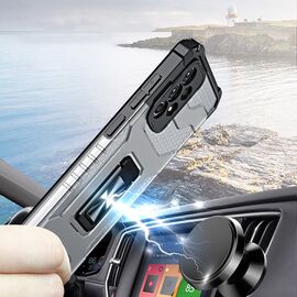 Crystal Ring Case Kickstand Tough Rugged Cover for Samsung Galaxy A72 4G blue - Samsung Cases - Cases - Techbox