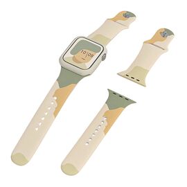 Silicone Strap Moro Watch Bracelet Band for Apple Watch 42 / 44 / 45 / 49 mm - Pattern 6 | Techbox