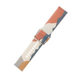 Strap Moro for Samsung Galaxy Watch 40 / 41 / 42 / 43 / 44 mm silicone bracelet watch band - pattern 15 | Techbox