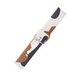 Strap Moro for Samsung Galaxy Watch 45 / 46 / 47 mm silicone bracelet watch band - pattern 1 | Techbox