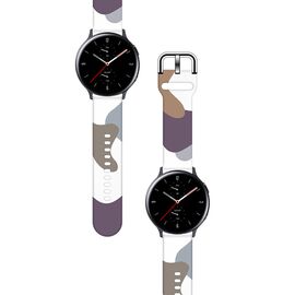 Strap Moro for Samsung Galaxy Watch 45 / 46 / 47 mm silicone bracelet watch band - pattern 9 | Techbox