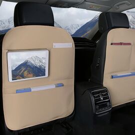 Car organizer for armchair seat beige - Uncategorized Screen Protection (2) - Screen & Camera Protection - Techbox