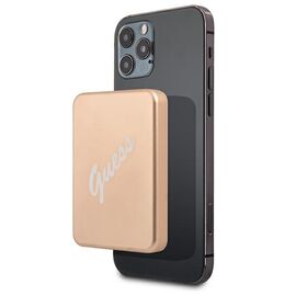 Guess Inductive Power Bank 5W GUPBMSVSLG 3000mAh gold/gold MagSafe - Powerbanks - Smartphone Chargers - Techbox