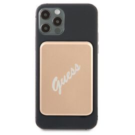 Guess Inductive Power Bank 5W GUPBMSVSLG 3000mAh gold/gold MagSafe - Powerbanks - Smartphone Chargers - Techbox