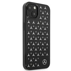 Mercedes MEHCP13SESPBK iPhone 13 mini 5,4" czarny/black hardcase Silver Stars Pattern - Apple Cases - Cases - Techbox