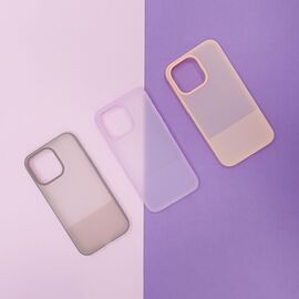 Kingxbar Plain Series case cover for iPhone 13 Pro Max silicone cover purple - Apple Cases - Cases - Techbox