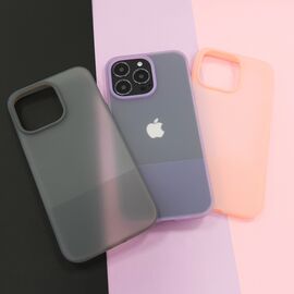 Kingxbar Plain Series case cover for iPhone 13 Pro silicone case gray - Apple Cases - Cases - Techbox