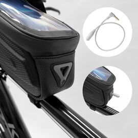 Wozinsky Bike Frame Bag 1.7l Phone Cover Black (WBB28BK) - Smartphone Holders - Smartphones - Techbox