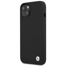Etui BMW BMHCP13SSILBK iPhone 13 mini 5,4" czarny/black hardcase Silicone Signature | Techbox