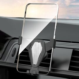 Gravity smartphone car holder, silver (YC07) - Smartphone Holders - Smartphones - Techbox