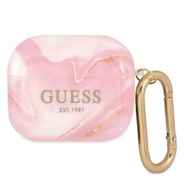 Guess GUA3UNMP AirPods 3 cover pink / pink Marble Collection - Smartphone Accessories - Cables & Accessories - Techbox