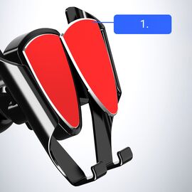 Universal Gravity Car Holder Dark Gray (YC05) - Smartphone Holders - Smartphones - Techbox