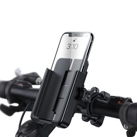 Wozinsky metal bicycle phone holder, scooters black (WBHBK3) - Smartphone Holders - Smartphones - Techbox