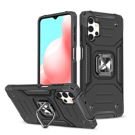 Wozinsky Ring Armor Tough Hybrid Case Cover + Magnetic Mount for Samsung Galaxy A13 5G black | Techbox