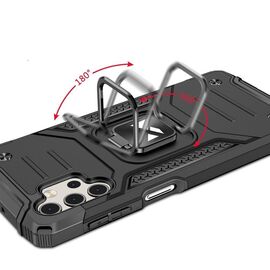 Wozinsky Ring Armor Tough Hybrid Case Cover + Magnetic Mount for Samsung Galaxy A13 5G black | Techbox