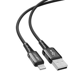 Acefast cable MFI USB - Lightning 1.2m, 2.4A black (C1-02 black) - Cables & Adapters - Cables & Accessories - Techbox