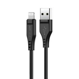 Acefast cable MFI USB - Lightning 1.2m, 2.4A black (C3-02 black) - Cables & Adapters - Cables & Accessories - Techbox