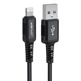 Acefast cable MFI USB - Lightning 1,8m, 2,4A black (C4-02 A Black) - Cables & Adapters - Cables & Accessories - Techbox