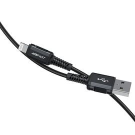 Acefast cable MFI USB - Lightning 1,8m, 2,4A black (C4-02 A Black) - Cables & Adapters - Cables & Accessories - Techbox