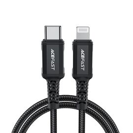 Acefast C4-01 Lightning - USB-C PD cable 30W 3A 480Mb/s 1.8m - black | Techbox