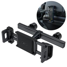 Acefast car headrest holder for phone and tablet (135-230mm wide) black (D8 black) | Techbox