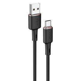 Acefast USB cable - USB Type C 1.2m, 3A black (C2-04 black) | Techbox