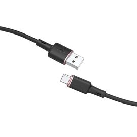 Acefast USB cable - USB Type C 1.2m, 3A black (C2-04 black) | Techbox