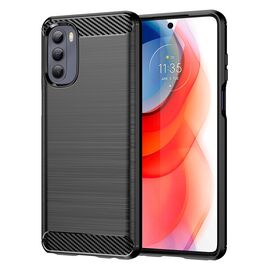 Carbon Case flexible cover for Motorola Moto G Stylus 2022 black - Uncategorized Cases (2) - Cases - Techbox