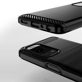 Carbon Case Flexible cover for OnePlus Nord N200 5G black - Uncategorized Cases (2) - Cases - Techbox