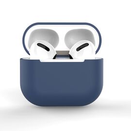 Case for AirPods 2 / AirPods 1 silicone soft cover for headphones blue (case C) - Smartphone Accessories - Cables & Accessories - Techbox