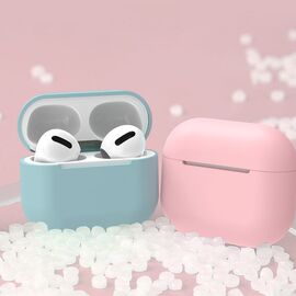 Case for AirPods 2 / AirPods 1 silicone soft cover for headphones blue (case C) - Smartphone Accessories - Cables & Accessories - Techbox