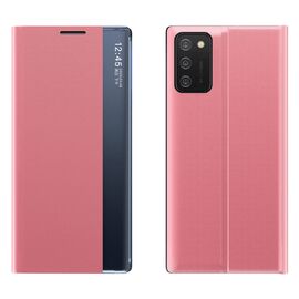 New Sleep Case cover with a stand function for Samsung Galaxy A03s (166.5) pink | Techbox