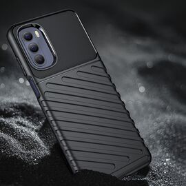 Thunder Case flexible armored cover for Motorola Moto G Stylus 2022 black | Techbox
