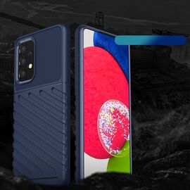 Thunder Case flexible armored cover for Samsung Galaxy A53 5G blue | Techbox