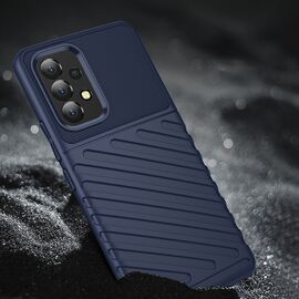 Thunder Case flexible armored cover for Samsung Galaxy A53 5G blue | Techbox