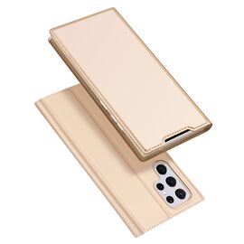 Dux Ducis Skin Pro Holster Cover for Samsung Galaxy S22 Ultra gold | Techbox